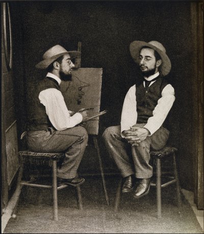 Double Portrait of Toulouse-Lautrec, from 